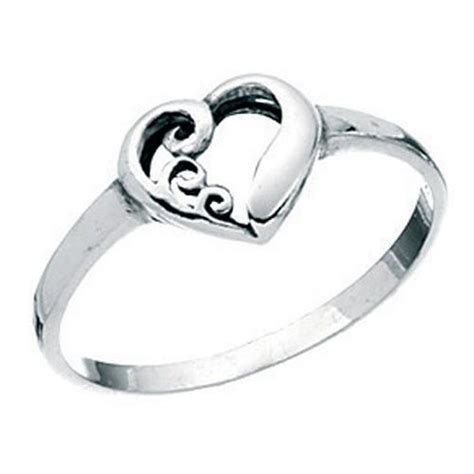 Bague cœur Trademark en Argent 925 .